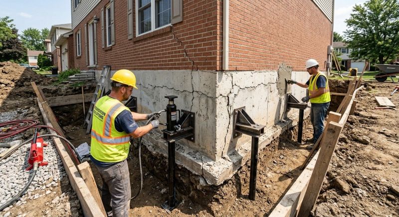 Foundation Structural Repair in Cabin John, MD