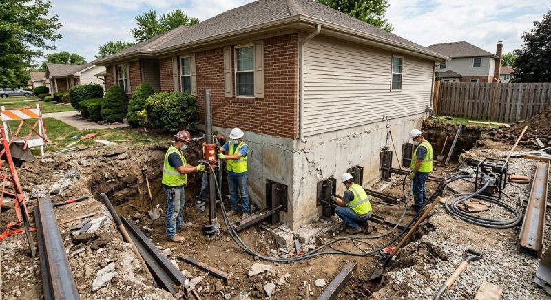 Foundation Structural Repair in Herndon, VA