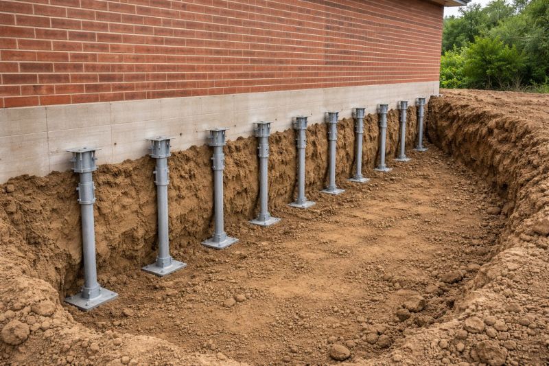 Helical Pile Installation in Alexandria, VA