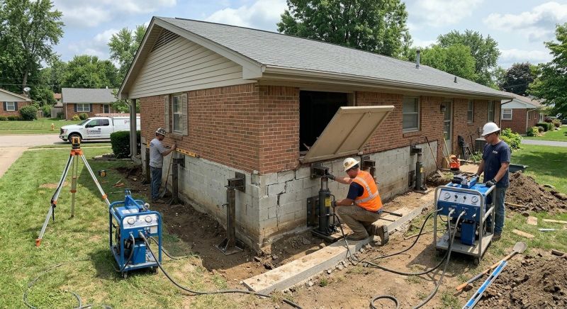 Home Foundation Leveling in Falls Church, VA