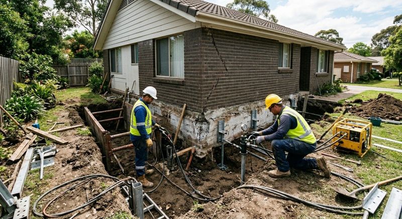 Home Foundation Repair in Potomac, MD