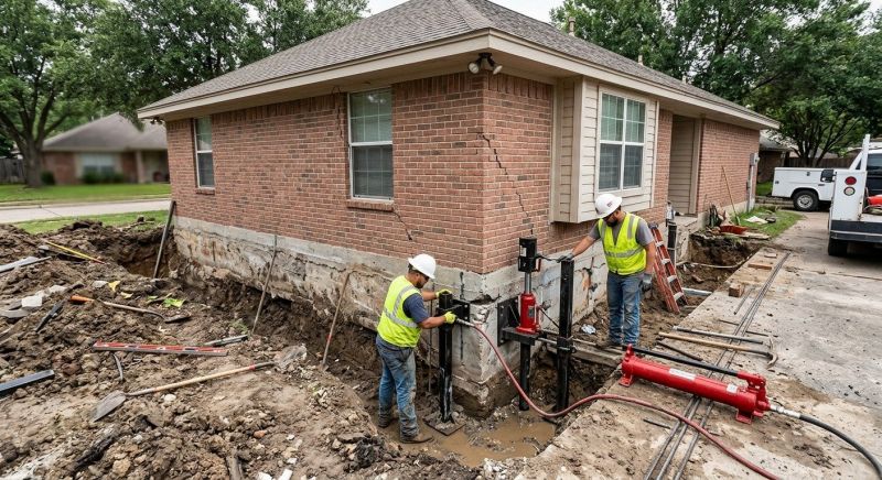 House Foundation Repair in Ashburn, VA