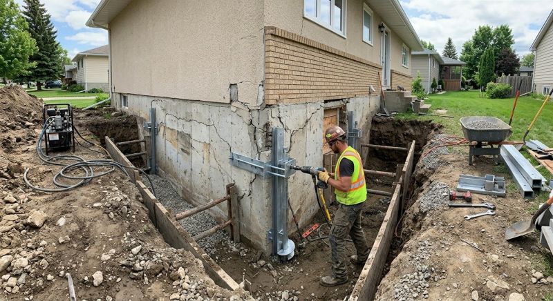 House Foundation Repair in Ashburn, VA