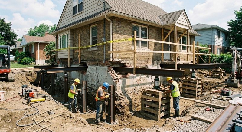 House Foundation Repair in Ashton, MD