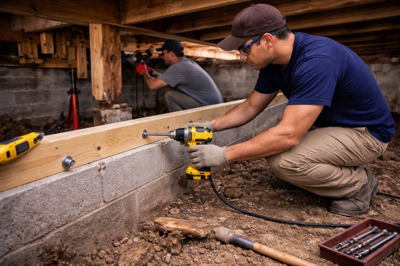 House Foundation Repair in Falls Church, VA