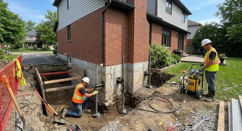 House Underpinning in Alexandria, VA
