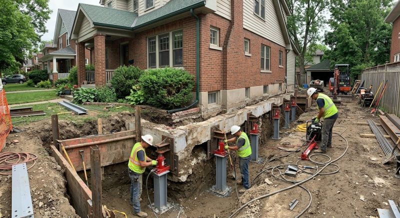 House Underpinning in Alexandria, VA