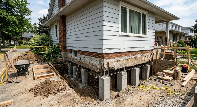 House Underpinning in Alexandria, VA