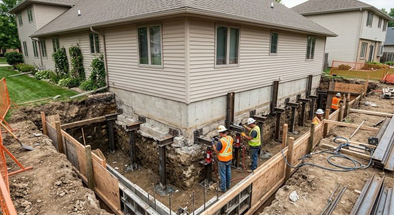 House Underpinning in Alexandria, VA