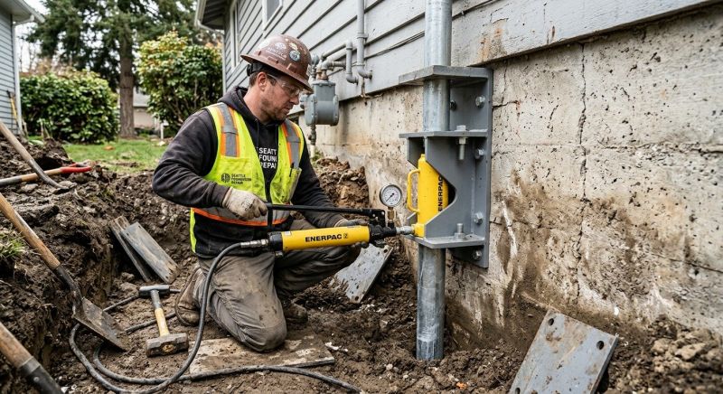 Settling Foundation Service in Bowie, MD