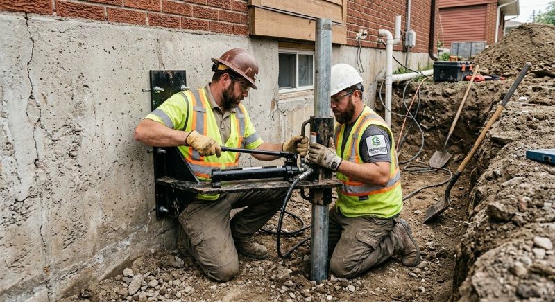 Settling Foundation Service in Bowie, MD