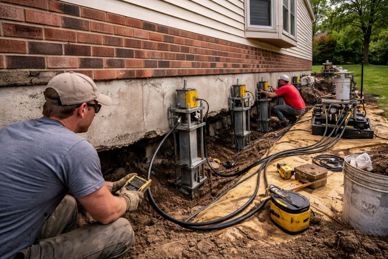 Settling Foundation Service in Chevy Chase, MD