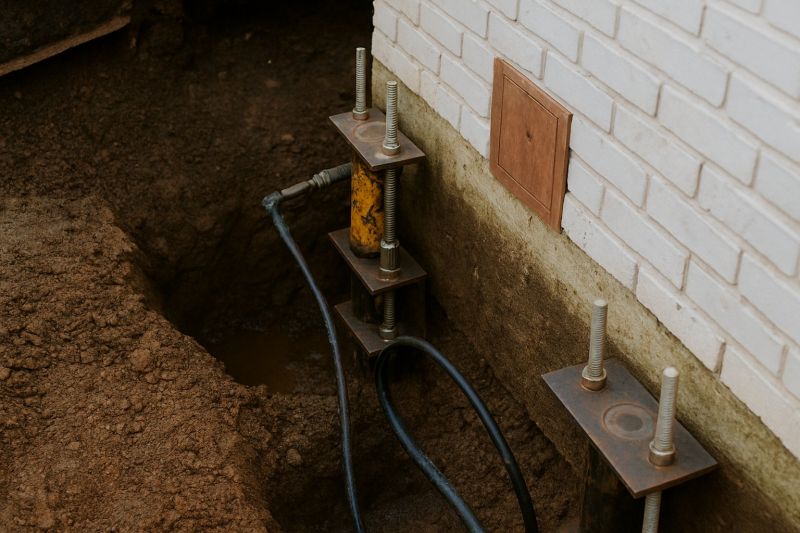 Sinking Foundation Lifting in Alexandria, VA