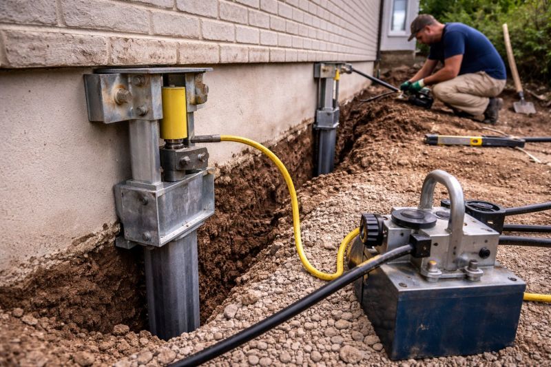 Sinking Foundation Repair in Derwood, MD