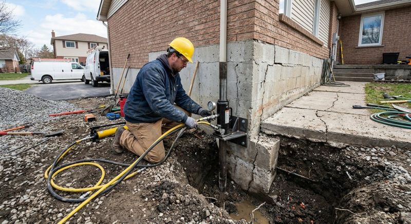 Sinking Foundation Repair in Kensington, MD