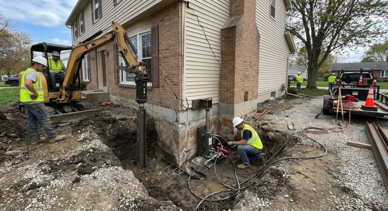 Sinking Foundation Repair in Mc Lean, VA