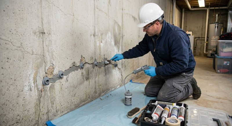 Structural Crack Repair in Alexandria, VA