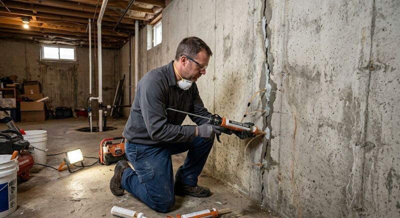 Structural Crack Repair in Alexandria, VA