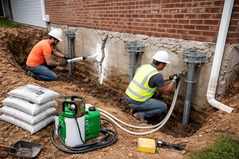 Structural Foundation Repair in Gaithersburg, MD