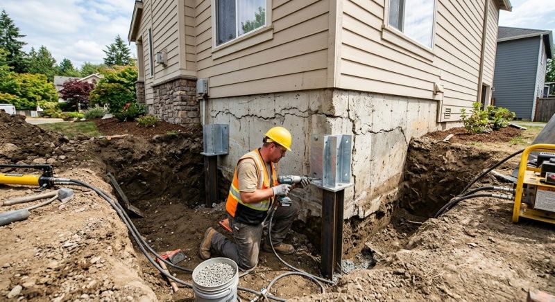 Structural Foundation Repair in Gaithersburg, MD