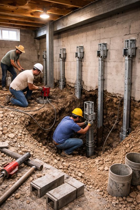 Structural Underpinning in Alexandria, VA