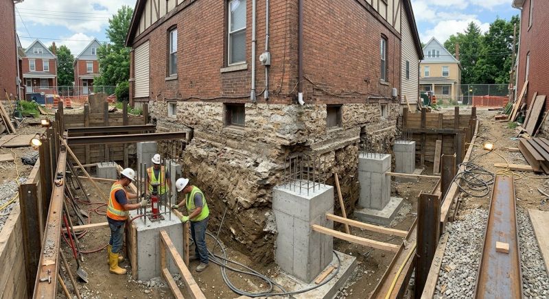 Structural Underpinning in Alexandria, VA