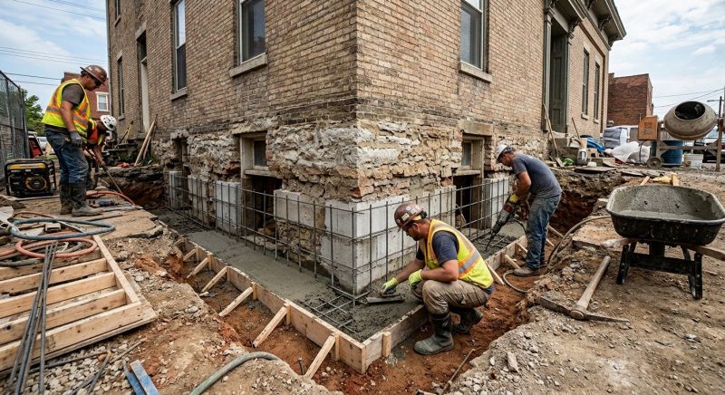 Underpinning Repair in Alexandria, VA